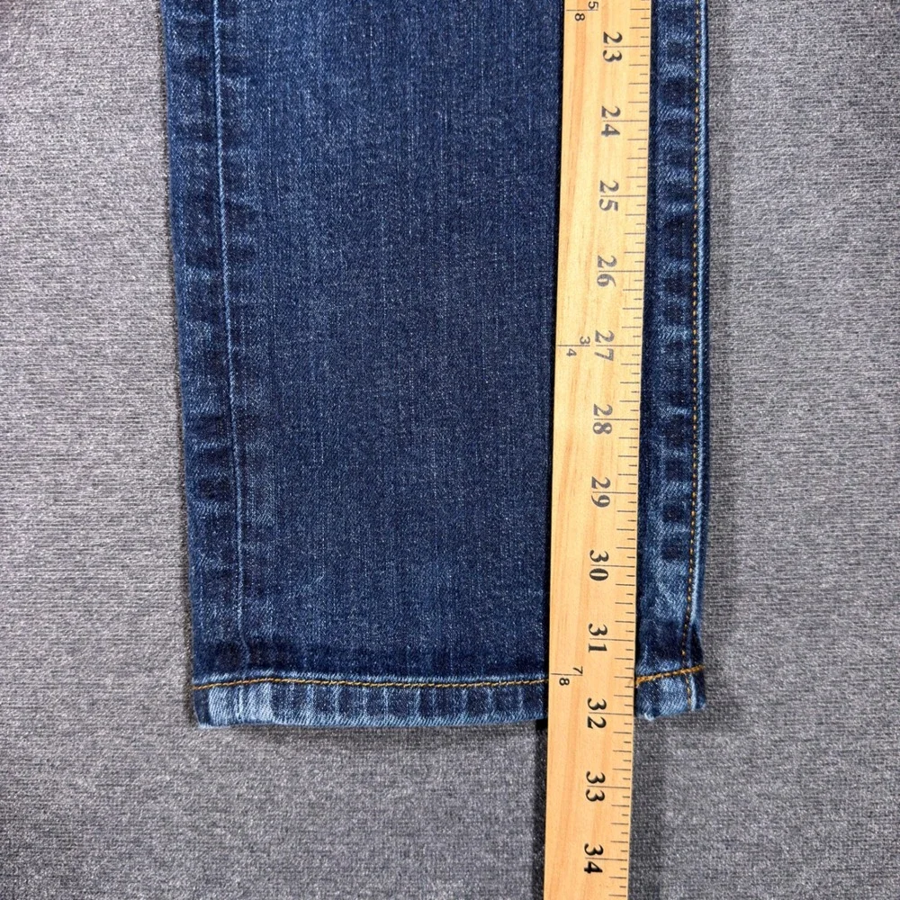 Lucky Brand 221 Original Straight Jeans Men 31x32 Blue Denim Stretch Casual